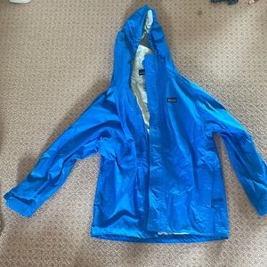 Patagonia Blue Rainjacket